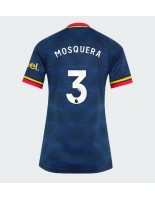 Arsenal Cristhian Mosquera #3 Venkovní Dres pro Dámské 2026-27 Krátký Rukáv